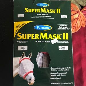 Farnam X-Large horse fly mask